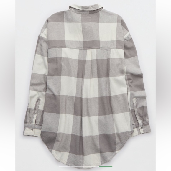 Aerie Anytime Fave Flannel Shirt - Picture 2 of 4
